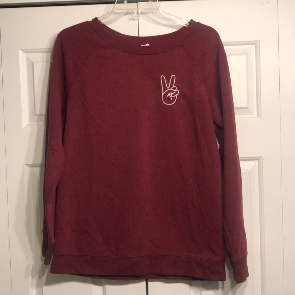 Old Navy Peace Sweatshirt